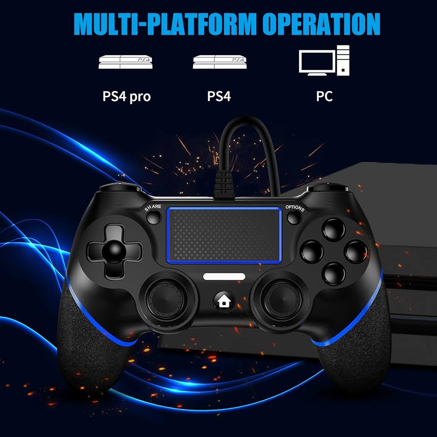 Amazon.com: Etpark PS-4 Wired Controller, Professional PS-4